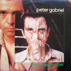 Peter Gabriel I Don't Remember Vinyl 12" USED