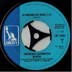Creedence Clearwater Revival Up Around The Bend Vinyl 7" USED