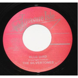 The Silvertones / Karl Bryan Blue Bird / Red Ash Vinyl 7" USED