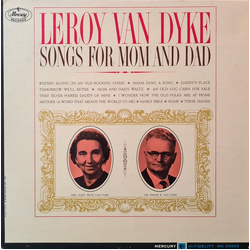 Leroy Van Dyke Songs For Mom And Dad Vinyl LP USED