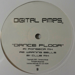 The Digital Pimps (2) Dance Floor Vinyl 12" USED