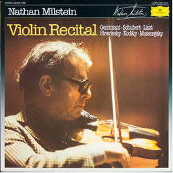Nathan Milstein Violin Recital Vinyl LP USED