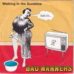 Bad Manners Walking In The Sunshine Vinyl 7" USED