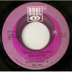Gladys Knight And The Pips Take Me In Your Arms And Love Me Vinyl 7" USED