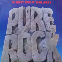 Various KNAC Pure Rock 105.5 Presents 10 Best From The West Vinyl LP USED