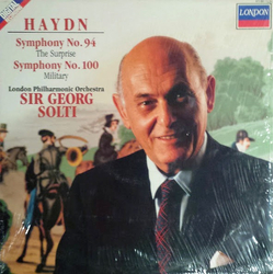 Joseph Haydn / London Philharmonic Orchestra / Georg Solti Symphony No. 94 The Surprise / Symphony No. 100 Military Vinyl LP USED
