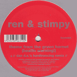 Ren & Stimpy Theme From The Green Hornet (Health Warning!) Vinyl 12" USED