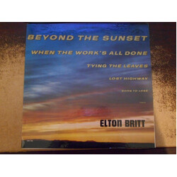 Elton Britt Beyond The Sunset Vinyl LP USED