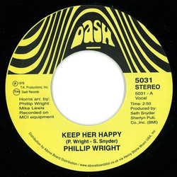 Phillip Wright Keep Her Happy Vinyl 7" USED