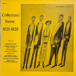 Various Collectors' Items 1925-1929 Vinyl LP USED
