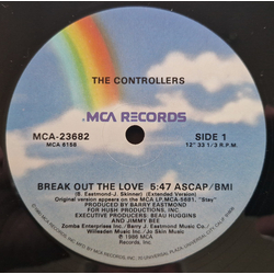 The Controllers (2) Break Out The Love Vinyl 12" USED
