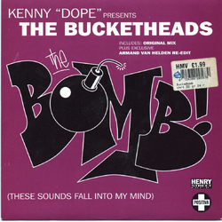 Kenny "Dope" Gonzalez / The Bucketheads The Bomb! (These Sounds Fall Into My Mind) Vinyl 7" USED