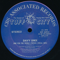 Davy DMX One For The Treble (Fresh) Vinyl 12" USED