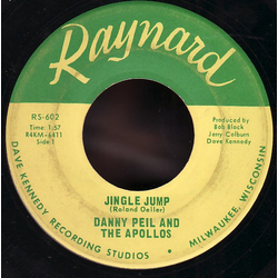 Danny Peil / The Apollos (5) Jingle Jump Vinyl 7" USED