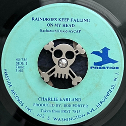 Charles Earland Raindrops Keep Falling On My Head Vinyl 7" USED