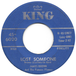 James Brown & The Famous Flames Lost Someone / I'll Go Crazy Vinyl 7" USED