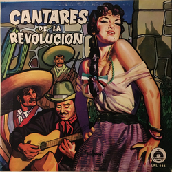 Hermanos Záizar / Mariachi Jalisco De Pepe Villa / Los Alegres Laguneros Cantares De La Revolucion Vinyl LP USED