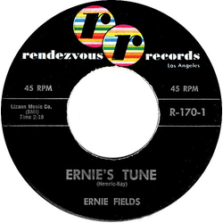 Ernie Fields (2) Ernie's Tune / Hucklebuck (Twist) Vinyl 7" USED