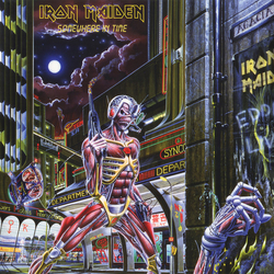 Iron Maiden Somewhere In Time Vinyl LP USED