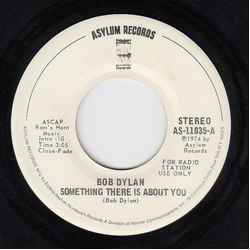 Bob Dylan Something There Is About You Vinyl 7" USED