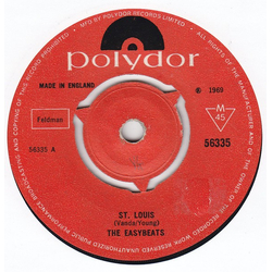 The Easybeats St. Louis Vinyl 7" USED