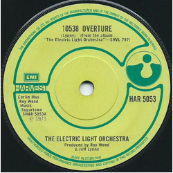 Electric Light Orchestra 10538 Overture Vinyl 7" USED