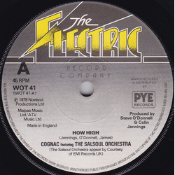 Cognac How High Vinyl 7" USED
