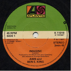 Average White Band / Ben E. King Imagine / What Is Soul Vinyl 7" USED