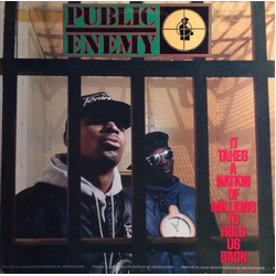 Public Enemy It Takes A Nation Of Millions To Hold Us Back Vinyl LP USED