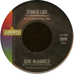 Eugene McDaniels / The Johnny Mann Singers Spanish Lace USED VINYL 7INCH 45 RPM SINGLE