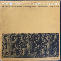 Various Maori Songs Of New Zealand Vinyl LP USED