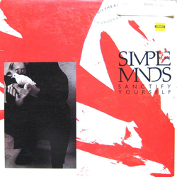 Simple Minds Sanctify Yourself Vinyl 12" USED