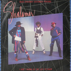 Shalamar Dead Giveaway Vinyl 12" USED
