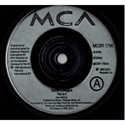 Dannii Minogue This Is It USED VINYL 7INCH 45 RPM STEREO