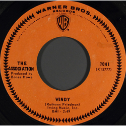 The Association (2) Windy Vinyl 7" USED