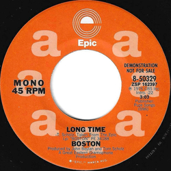 Boston Long Time Vinyl 7" USED