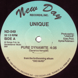 Unique (9) Pure Dynamite Vinyl 12" USED