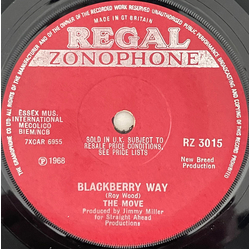 The Move Blackberry Way Vinyl 7" USED