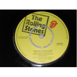 The Rolling Stones Brown Sugar / Bitch / Let It Rock Vinyl 7" USED