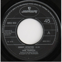Gene Chandler Groovy Situation Vinyl 7" USED