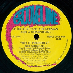 2 Puerto Ricans, A Blackman And A Dominican Do It Properly (The Original) Vinyl 12" USED