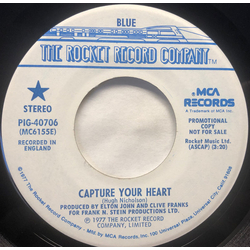 Blue (31) Capture Your Heart Vinyl 7" USED