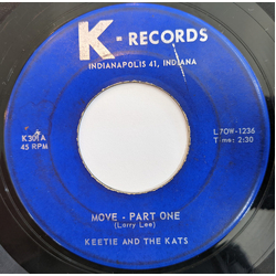 Keetie And The Kats Move (Part One) / Move (Part Two) Vinyl 7" USED