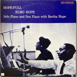 Elmo Hope Hope-Full Vinyl LP USED