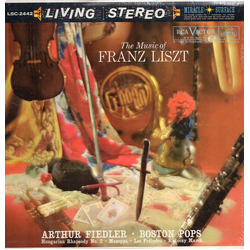 Arthur Fiedler / Boston Pops Orchestra / Franz Liszt The Music Of Franz Liszt Vinyl LP USED