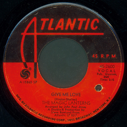 Magic Lanterns Give Me Love / Biding My Time Vinyl 7" USED