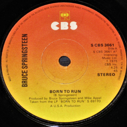 Bruce Springsteen Born To Run Vinyl 7" USED