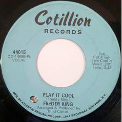 Freddie King Play It Cool / Funky Vinyl 7" USED