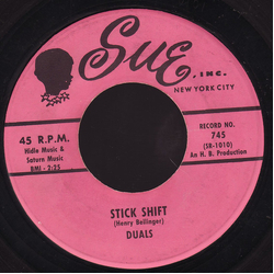The Duals Stick Shift / Cruising Vinyl 7" USED