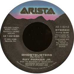 Ray Parker Jr. Ghostbusters Vinyl 7" USED